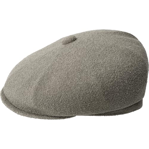 Kangol Bermuda Hawker Hat - Warm Grey/L Newsboy