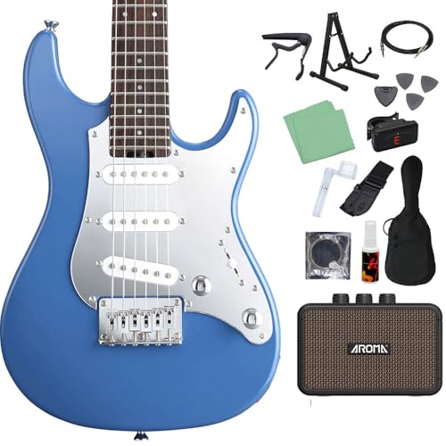 BanG Dream! SNAPPER Tae Mini エレキギター初心者14点セット 【充電式ミニアンプ付き】 ミニギター PoppinParty 花園たえ モデル バンドリ