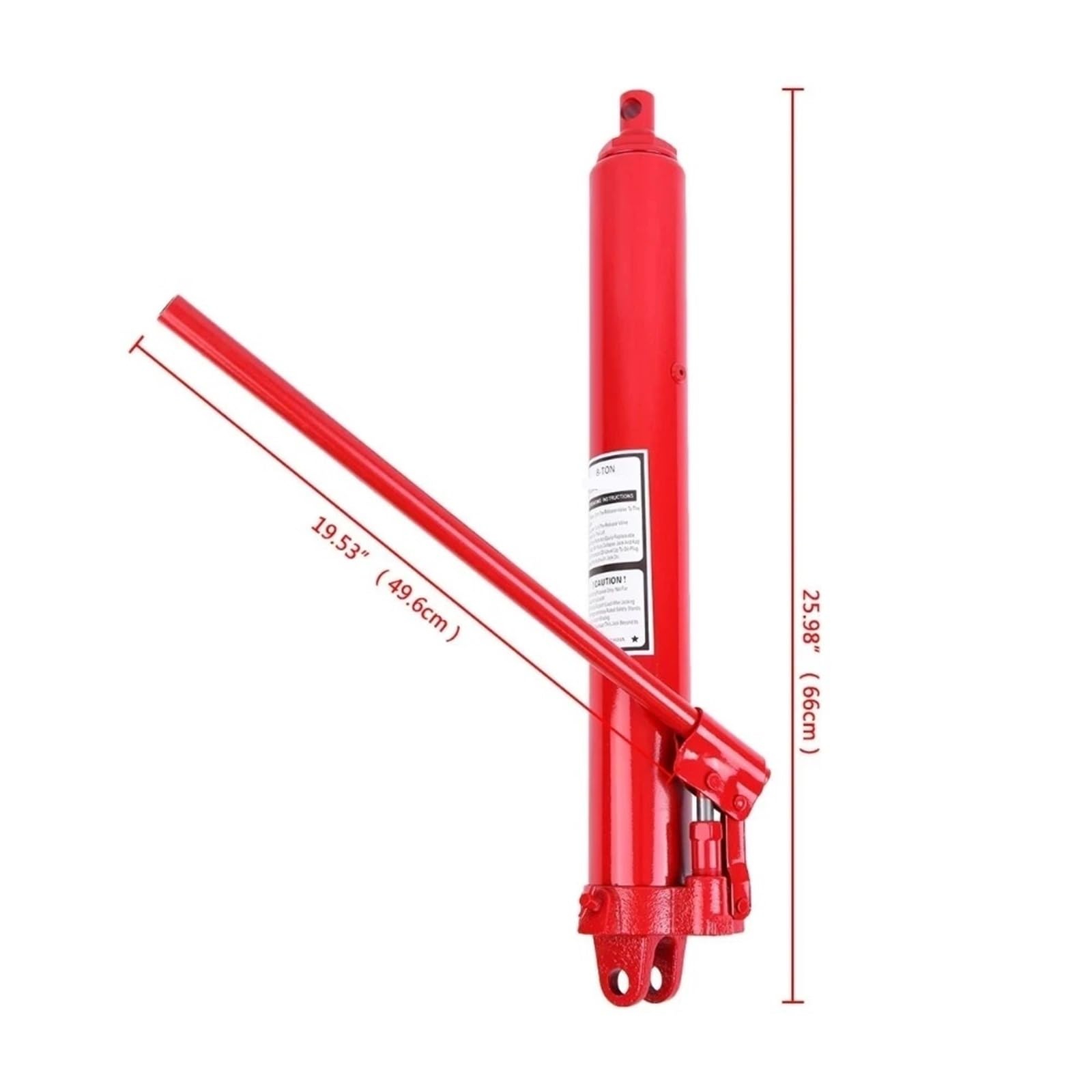 Hydraulikzylinder, 8T Motor Hydraulische Jack Lift Hoist Tool 8 Tonnen Reparatur Werkzeug Lange Manuelle Ersatz