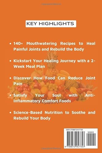 Built from Broken Diet Recipes: 140+ Simple, Delicious Science-Based Recipes for Healing Painful Joi