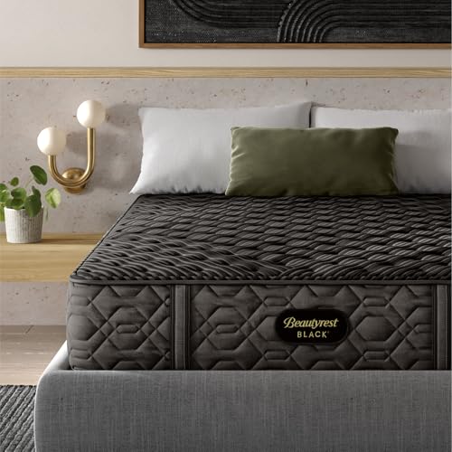 Beautyrest Black Series One 13.5" Extra Firm Queen Mattress - Breathable, Cooling, and Supportive - CertiPUR-US Certified, 100-Night Sleep Trial, and 10-Year Limited Warranty