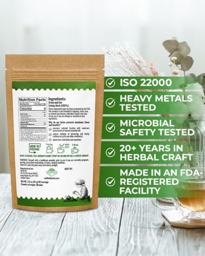 Image of 30 Bags Catnip Tea Catnip Herb Tea (Nepeta L.) - 30 Count 1.5g Bags Cat Nip Leaf Herb Hierba Gatera