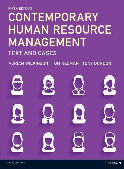 Contemporary Human Resource Management: Text and Cases
