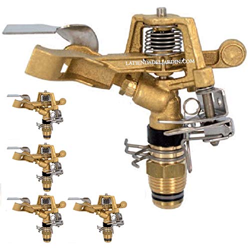 Einstellbarer Wassersprudler aus Messing, 24 oder 1/2 Zoll, 9 bis 14 m. Packung mit 5 Stück.