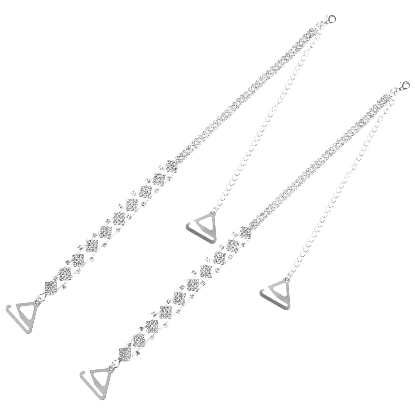 Homoyoyo Rhinestones De Invisible Y Ocasiones Especiales Ajustables Y Elegantes Perfectos