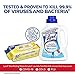 Lysol Disinfectant Multi-Surface Antibacterial Handi-Pack Cleaning Wipes, Lemon and Lime Blossom, 480 Count (Pack of 6) and Laundry Sanitizer Additive, Crisp Linen, 90oz
