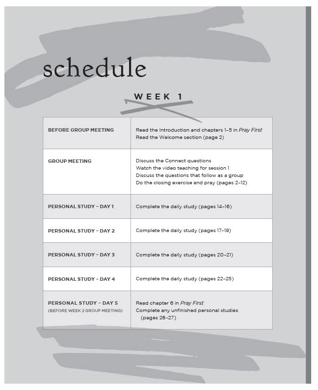 Pray First Bible Study Guide plus Streaming Video: The Transformative Power of a Life Built on Prayer - Image 5