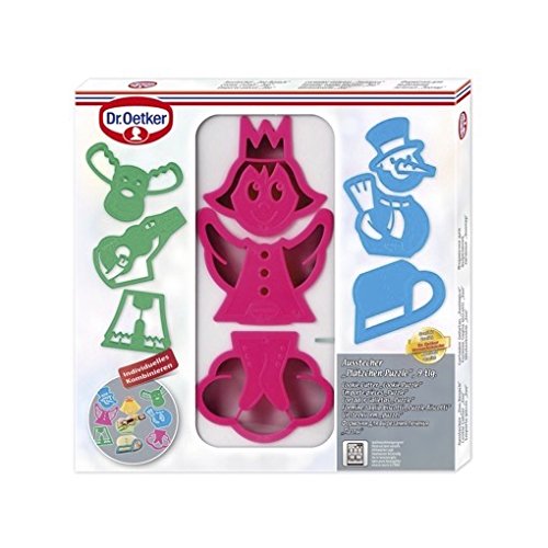 Dr. Oetker Stampini in Plastica 7.5 x 6.2 cm Conf da