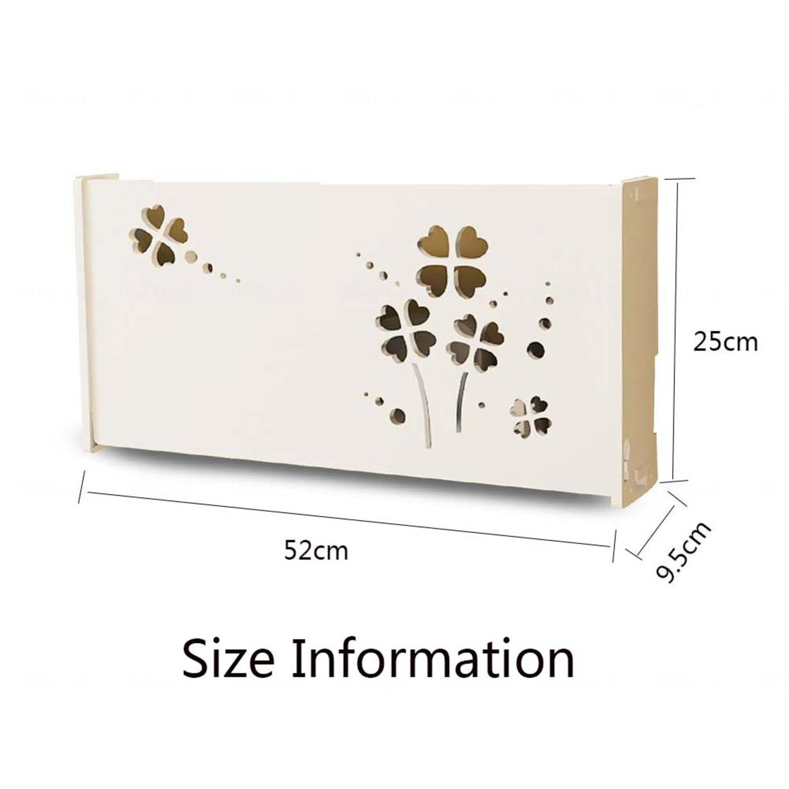 Étagère de routeur sans perçage - Support de Rangement Mural pour routeur Wi-FI, boîtier d