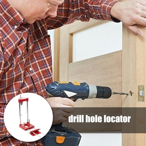 Gabarit de perçage oblique pour menuiserie guide réglable meuble - 3