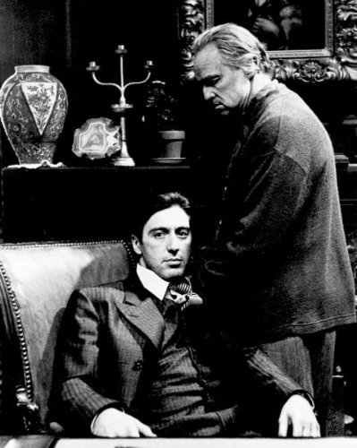 Godfather Pacino Brando 8x10 Glossy Photo Print Poster RARE
