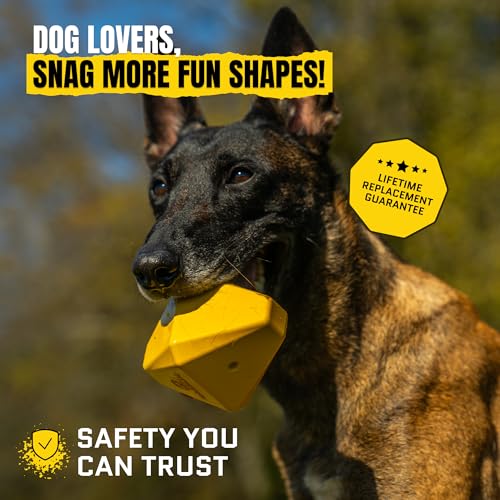 WoofBite Virtually Indestructible Diamond Dog Toy - Tough Chew Toy for Medium/Large - image 8