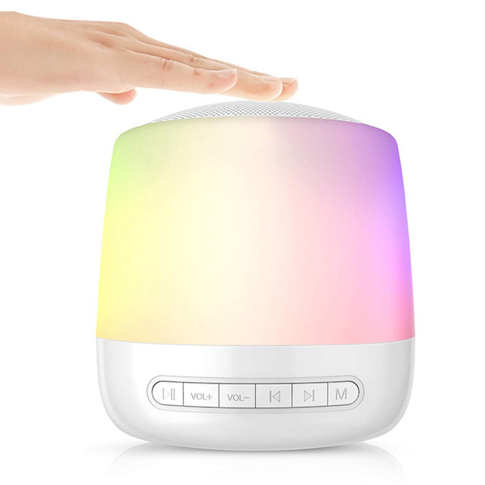 Máquina de Ruido Blanco para Dormir, Sonido con 28 Sonidos relajantes Naturales sin bucles para Adultos y bebés, Altavoz Multifuncional para el hogar, la Oficina y Viajes.