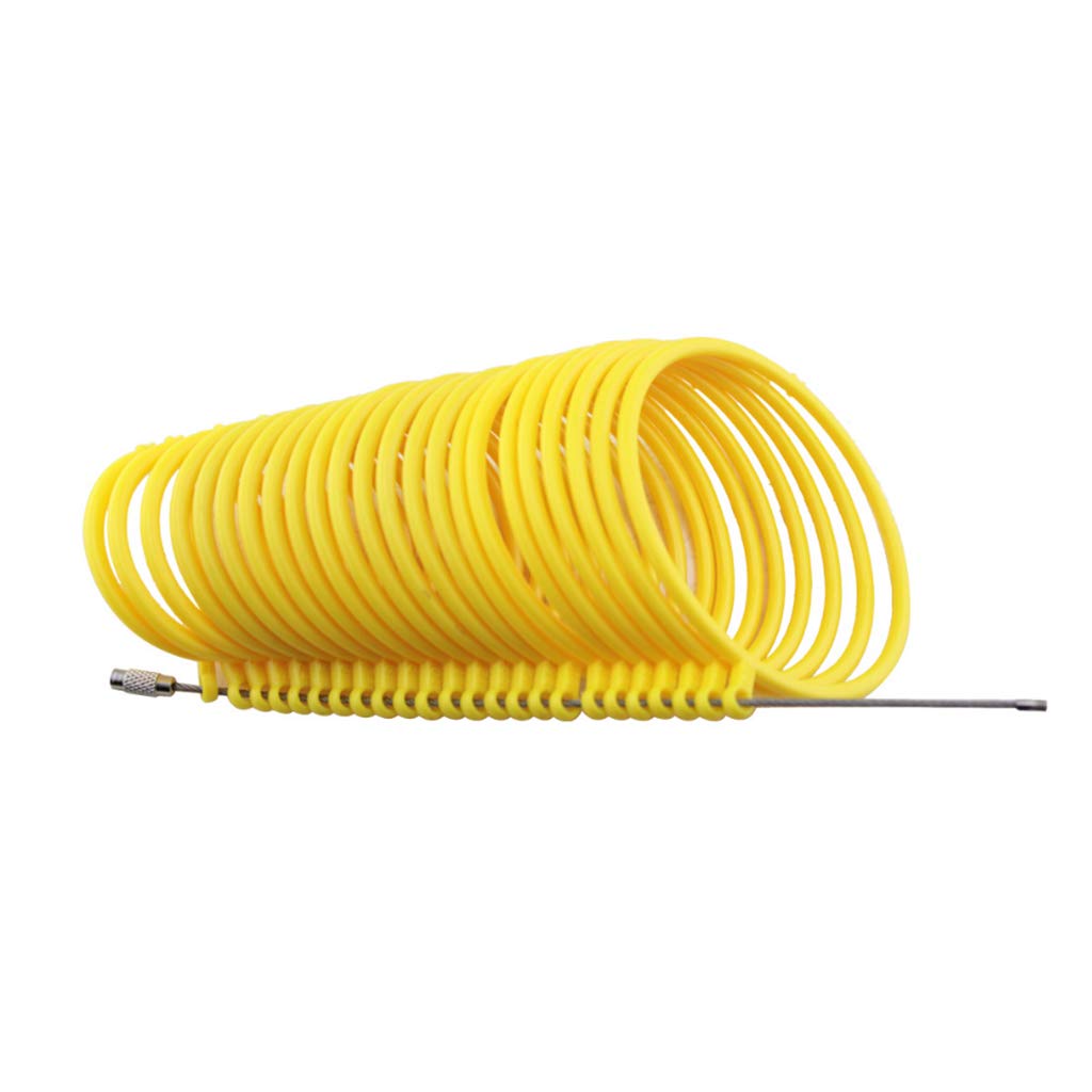 BOGEEL Bangle Sizer Measurement Size Jewelry Making Tool Findings Plastic Bracelet Measuring Adjustable Accessories Sizer, White