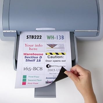 magnetic label printer