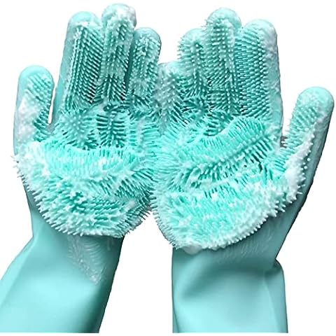 Silicone Dishwashing Gloves for Easy and Safe Cleaning Cover