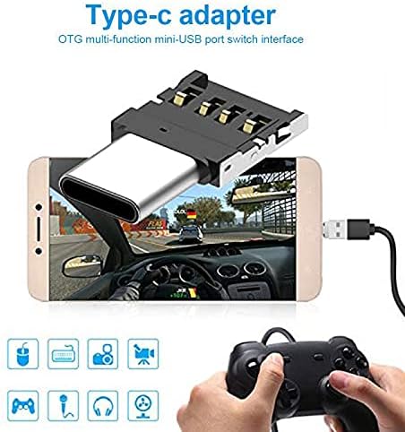 Alfais 4497 Type C To Usb Çevirici Mini Dönüştürücü Adaptör