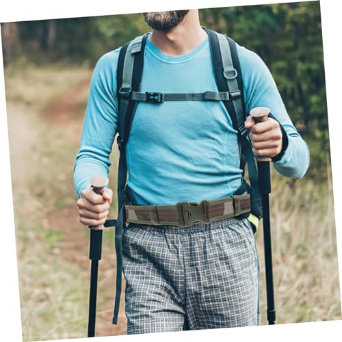 BESTYASH 1pc Outdoor Men Belt Buckle Belt Quick Release Buckle for Boys Mens for Sports Climbing3