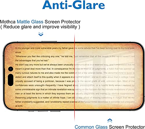 Image of STP FEEL AG Matte Gaming Screen Protector For iPhone 16 Pro 5G (Black, Pack of 1) Edge to Edge Coverage HD Clear, Anti-Scratch Tempered Glass