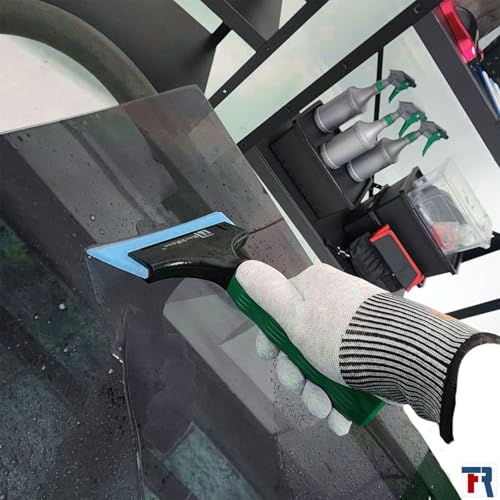 Image of RockRose Green Long I-Beam Handle Durable Utility Tool for Car Wrap Tool PPF Installation and Window Film - Ergonomic Grip, Easy Handling, Window Tinting & Vinyl Wrap (2, Long)