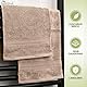 NatureMark Gästetücher – 12er Pack (30x50 cm), 100% Baumwolle, Oeko-Tex Zertifiziert, weich, saugfähig und pflegeleicht – Für Bad, Gäste & Spa – Sand/Beige