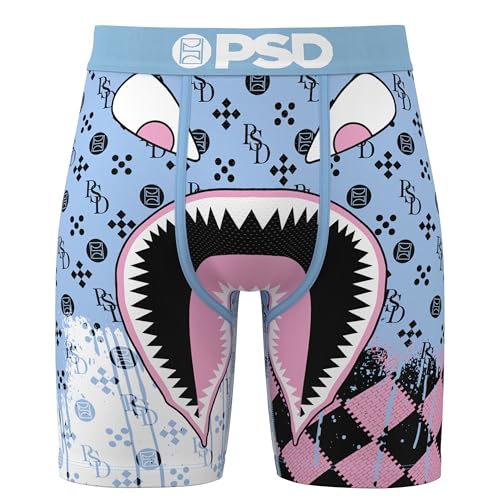 PSD Mens Boxer Briefs - Wf Cotton Candy, 7 Inch Inseam, Moisture-Wicking, 4-Way Stretch, Boxer Briefs for Men Pack3