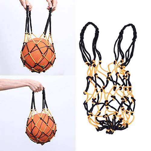 ifundom Bolsas para equipamentos de basquete, bolsa de rede de futebol, bolsa de transporte de nylon