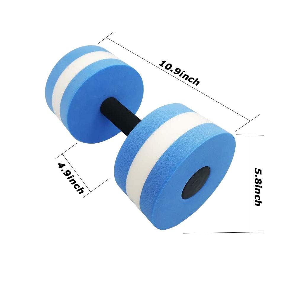 Manubri Acquatici In Schiuma EVA 270 Mm - Set Per Aerobica E Fitness In Piscina (1 Paio)