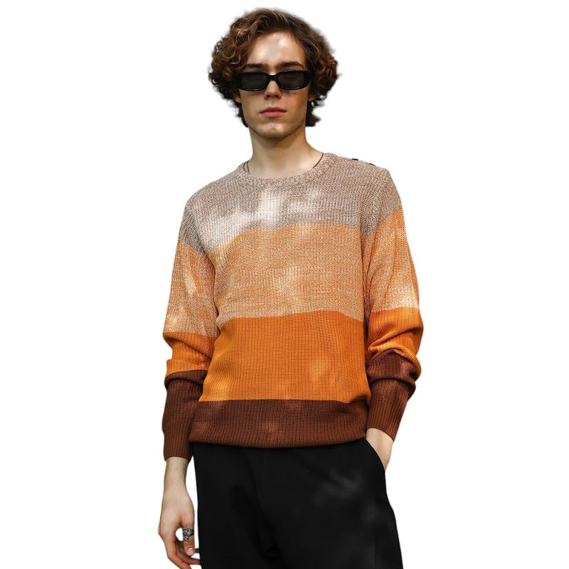 cahoot Men's Acrylic Crew Neck Pullover Sweater-picture-45