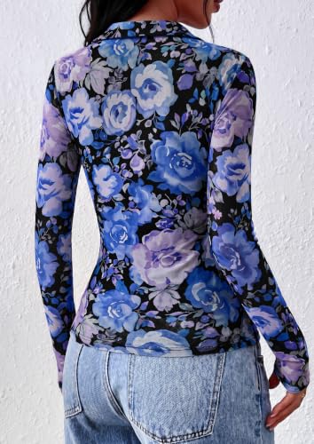 Women's Long Sleeve Blouses - image 4