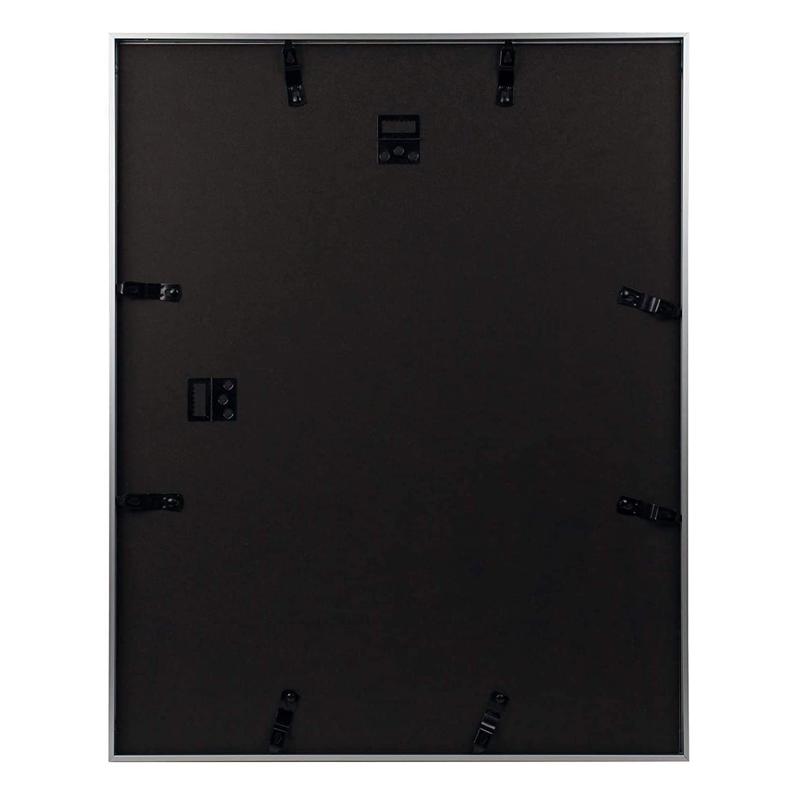 Frametory, 16x20 Aluminum Photo Frame with Ivory Color Mat for 11x14 Picture & Real Glass - Image 4