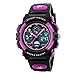 Montre Enfant Garçon Fille Adolescents Numérique Extérieur Sport Montre Multifonction Étanche Électronique Montre Numérique avec LED Lumière Alarme Et Calendrier Date pour Enfants