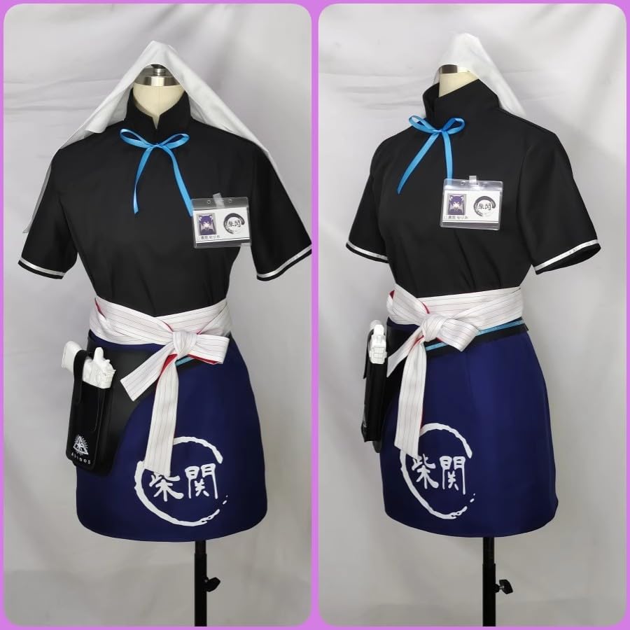 Amazon.co.jp: ブルーアーカイブ ブルアカ黒見セリカコスプレ衣装 ＋
