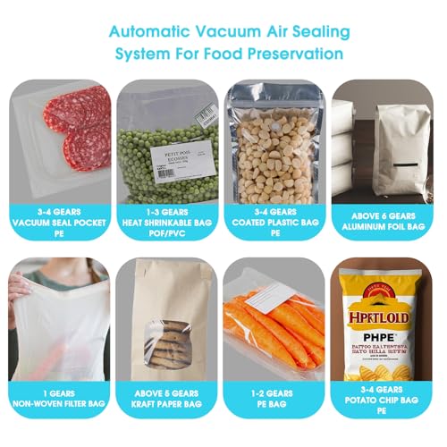 Metronic HEAT SEALER Machine For Plastic Bags, Shrink Wrap Bag Sealers Heavy Duty Sealing Machine thumb #4