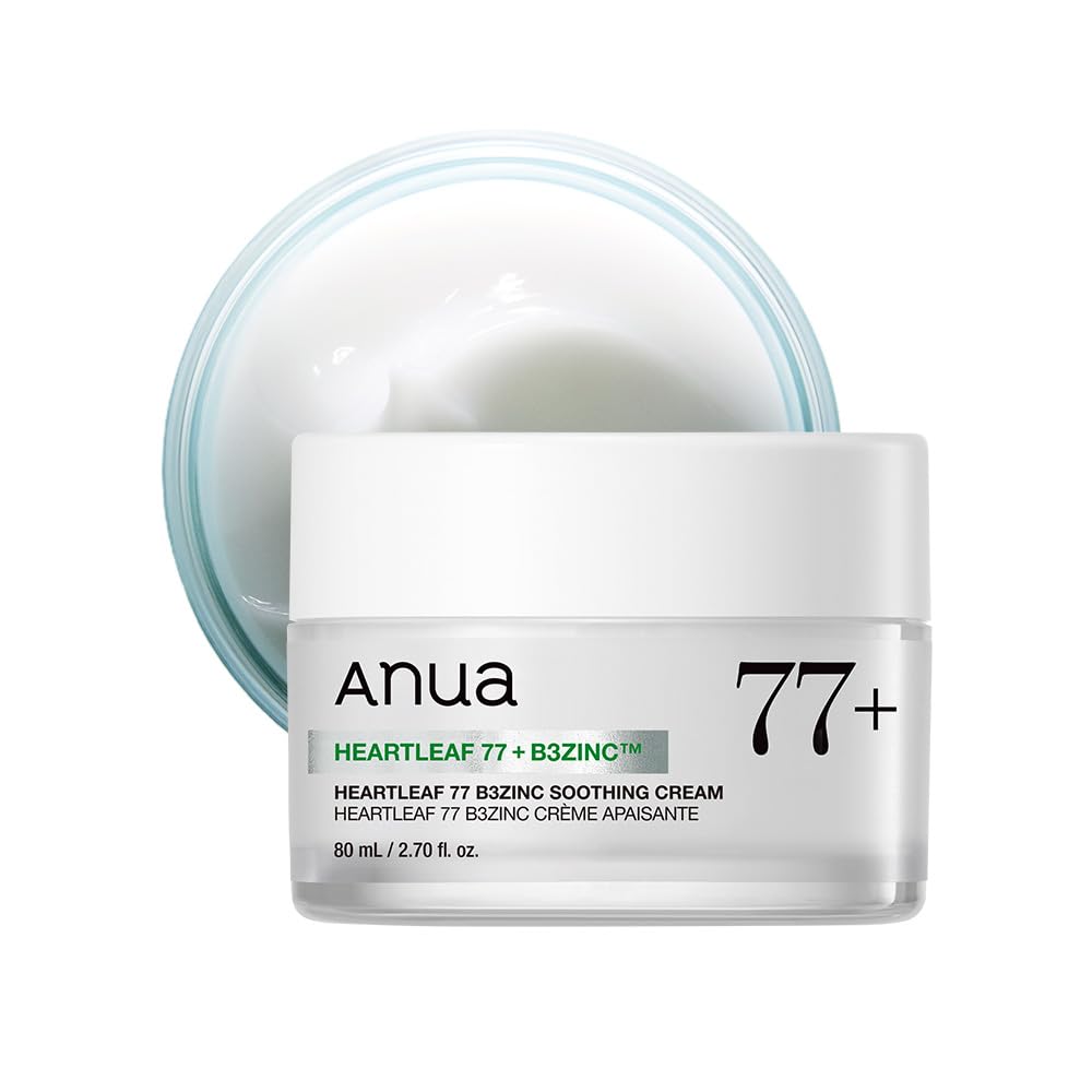 Amazon | ANUA(アヌア)ドクダミ77 B3ZINC スージングクリーム 80ml