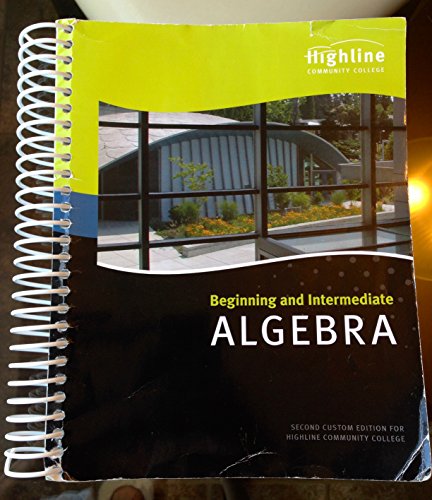 Beginning and Intermedia ALGEBRA
