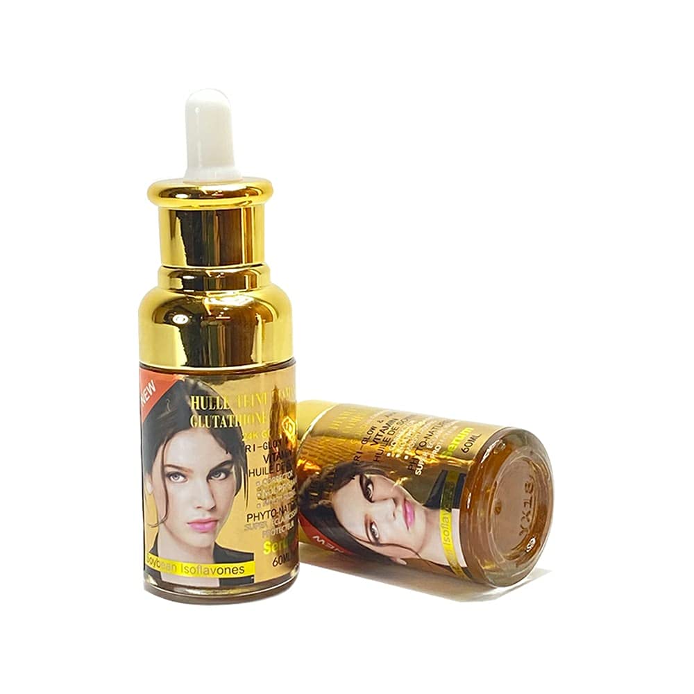 24k glutathione Glutathione 24K Gold Body Oil, Super Powerful Concentrate Against Stains,  Brightening & Bleaching 60ml, Glutathione, Collagen, Hyaluronic Acid &  Kojic Acid : Amazon.com.be: Beauty