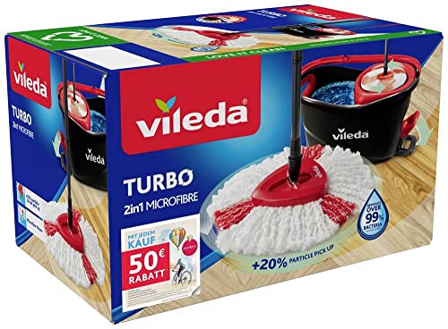 Vileda Turbo Wischmop 2in1 Box Frühjahrespromo 2023 inkl. 50 EUR MyDays-Gutschein 1 St. 172362