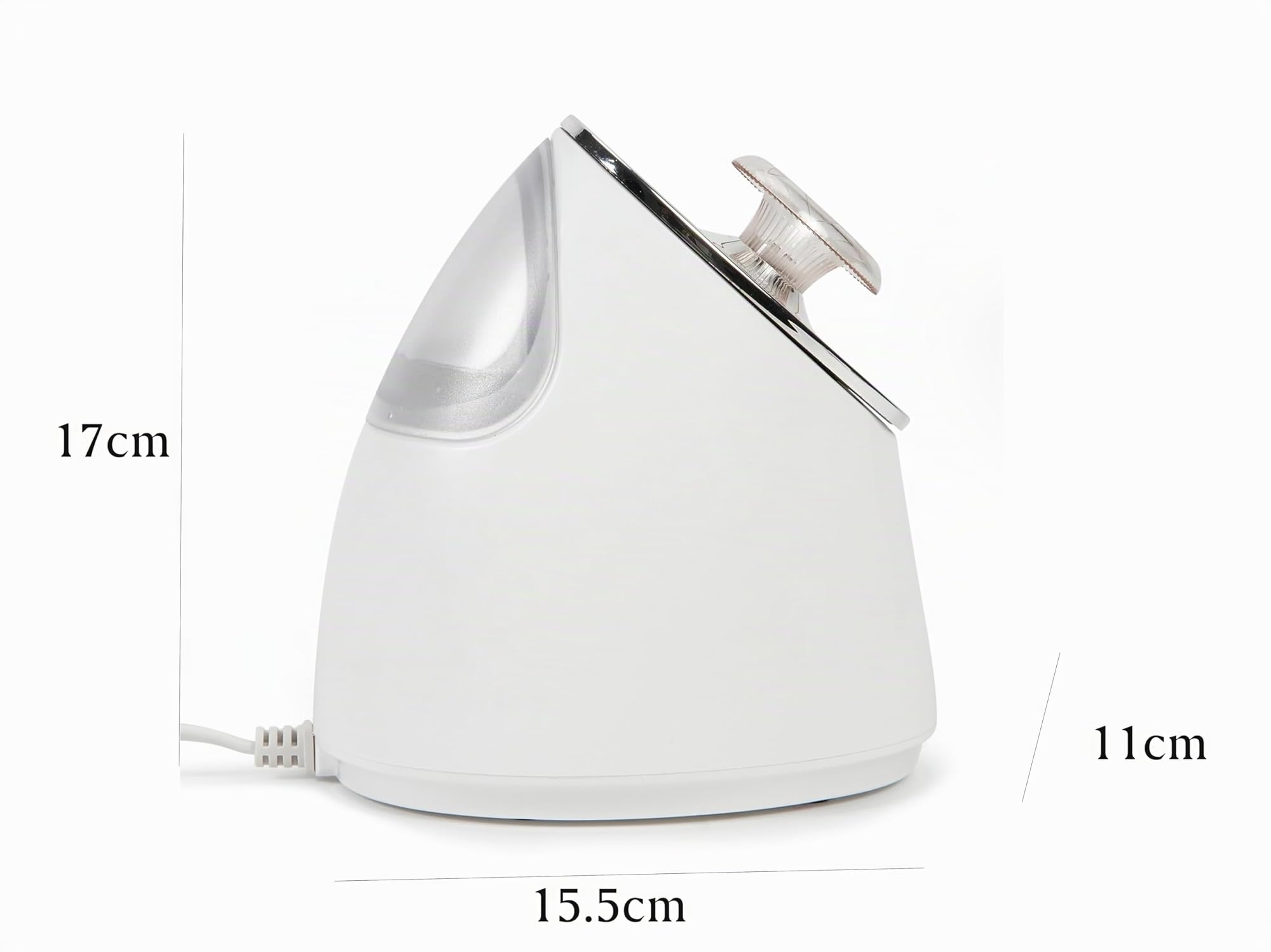 Vapore Facciale Estensibile, Umidificatore Caldo Pulizia Profonda della Pelle, Vapore Nano Ionico per il Viso, Idratazione Quotidiana della Pelle,Vapore per il viso ruotabile a 360°