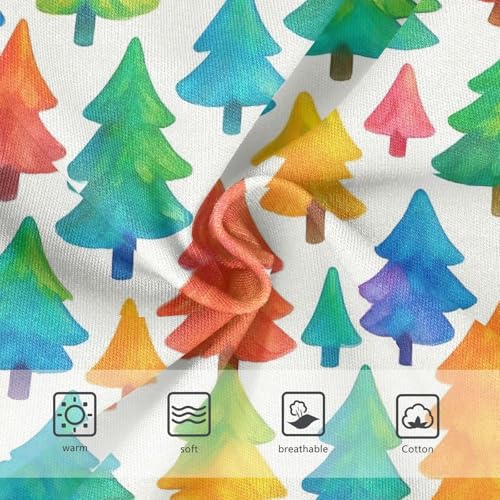 Joisal Cotton Toddler Girls Underwear Colorful Cute Trees Panties Little Girl Animals Briefs Kids Undies 2t3