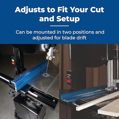 Image of Kreg KMS7200 Precision Band Saw Fence - Workbench Accessory - Workbench Rail - Fits Most Band Saws
