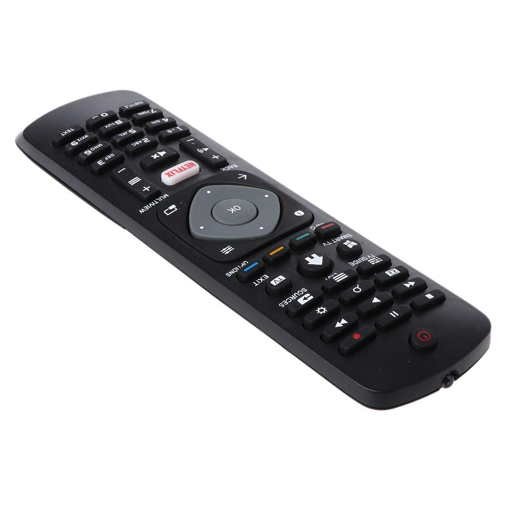 Mando a distancia compatible con Phi-Lips NET-FLIX Smart TV 398GR08BEPHN0012HT 1635008714 43PUS6162 398GR08BEPHN0011HL