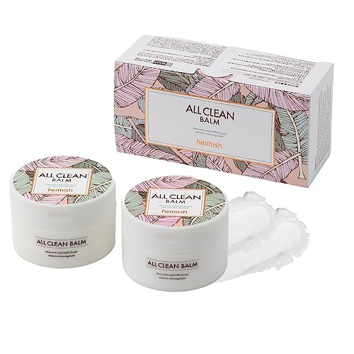 HEIMISH All Clean bálsamo 4.1 fl oz SET (4.1 fl oz4 oz, paquete de 2), bálsamo a aceite, doble limpieza, lavado facial, cuidado de la piel coreano