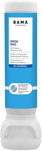 Bama Essentials Shoe Deo 100ml – antibakterielle Frische, hygienisches, Deospray