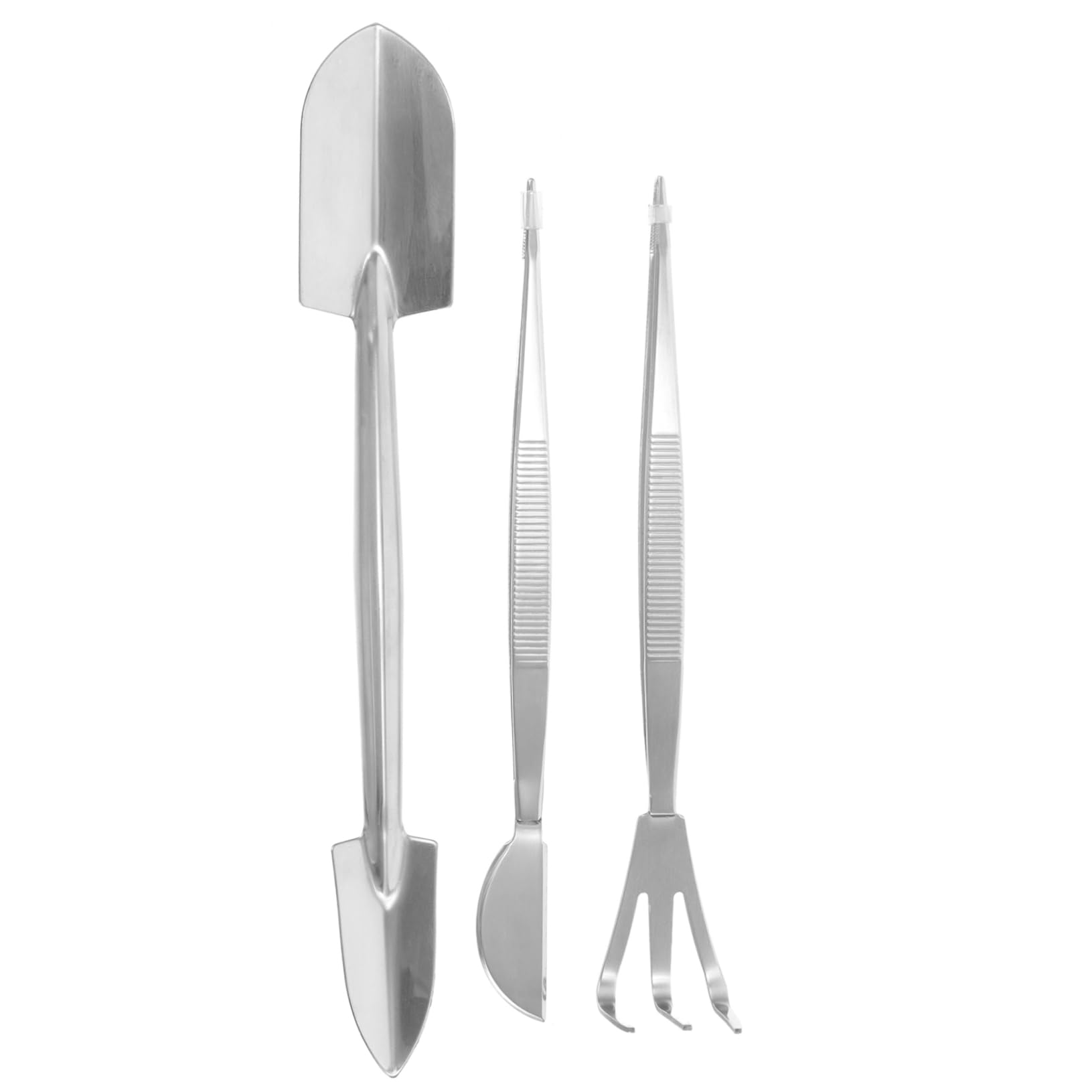 Toyvian 3sätze Präzisionswerkzeugset Für Bonsai -zangen Rake Und Doppelseitiger Für Pflanzenpflege Und Terraristik Für Garten Und Innenbereich
