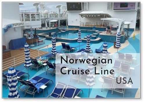 Photomagnet NCL Cruise Ship Port Canaveral Fridge Magnet