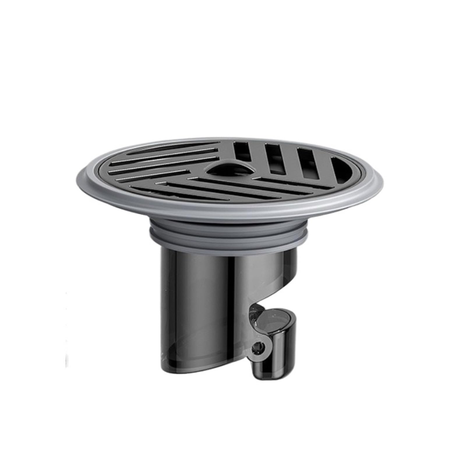 Tappo di scarico universale con strumenti in silicone necessari for una facile installazione, compatibile lavandino del bagno, doccia(Grey-1pc)