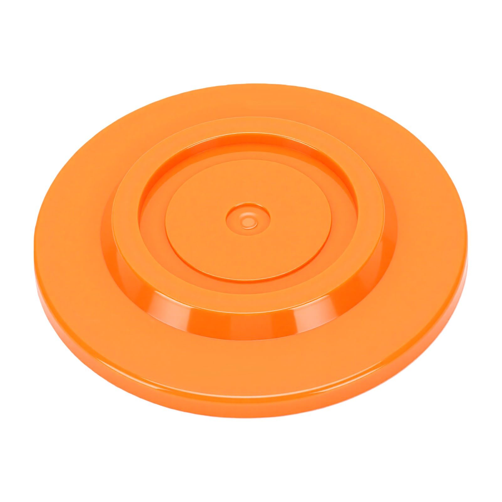 4pcs Tappeti di Livellamento per Rossi Piedini Rotondi 20cm Antiaffondamento Resistenti per Gambe Stabilizzatrici di Rimorchi in PP Rinforzato