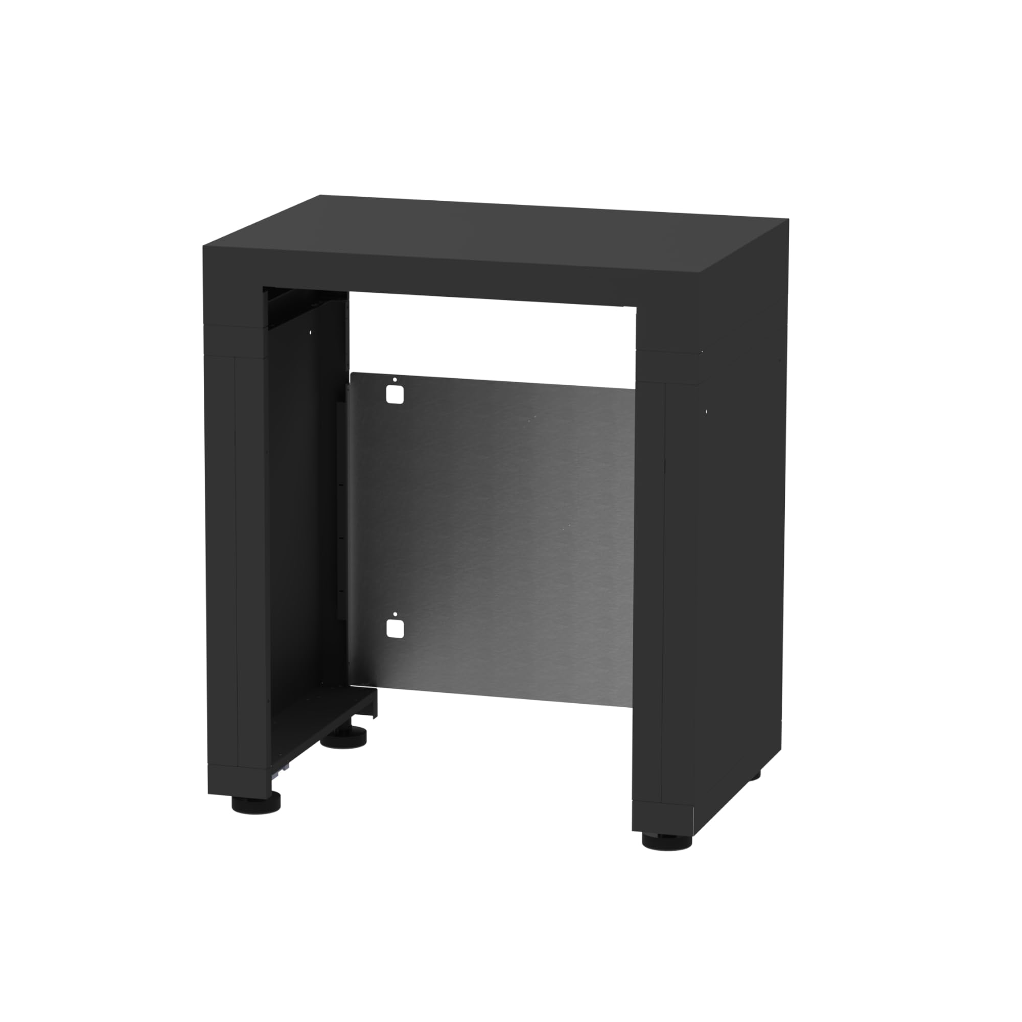 LE MARQUIER Meuble Frigo 80 x 55 cm Noir