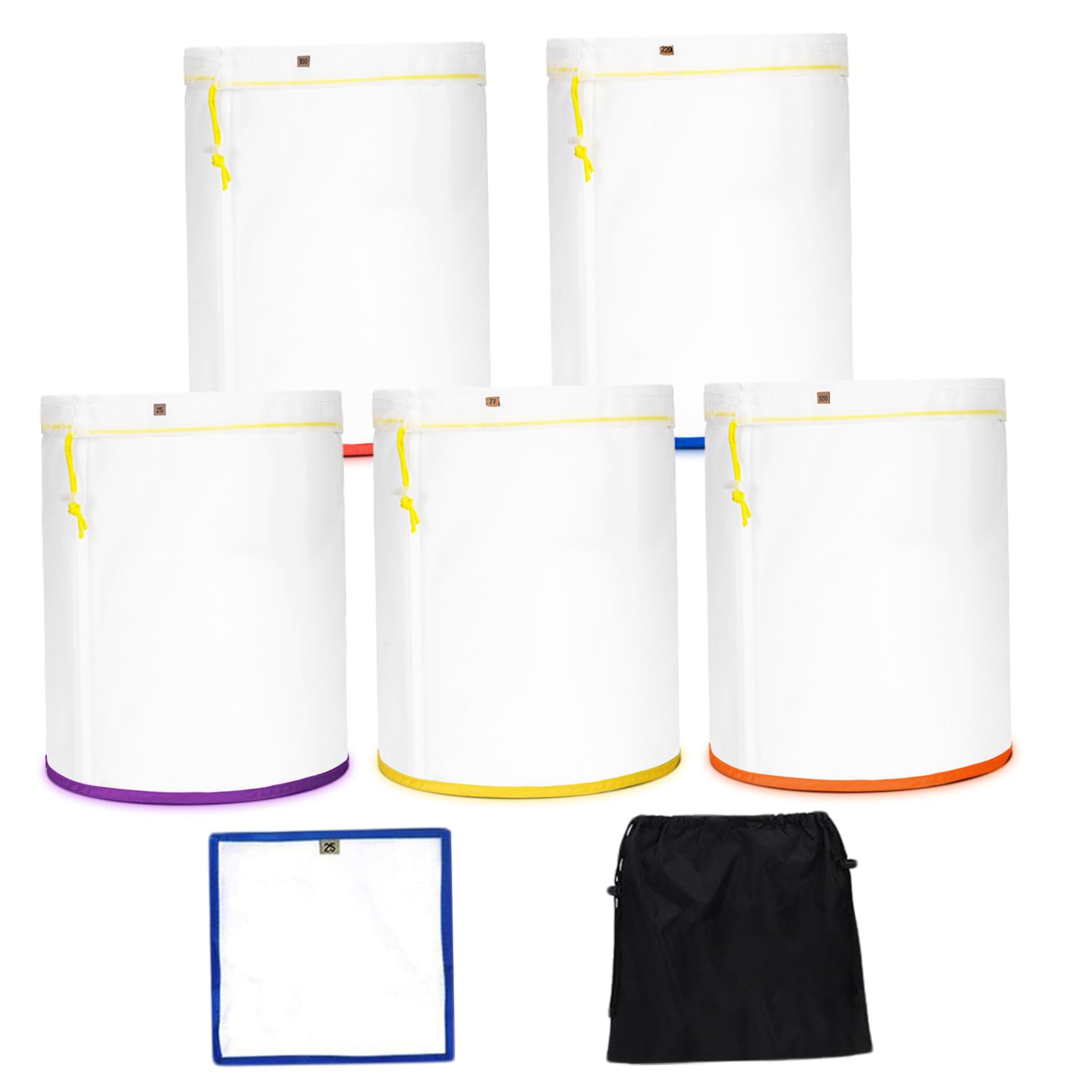Sacs de filtre 5 gallons tout en maille pour une filtration rapide de vos liquides